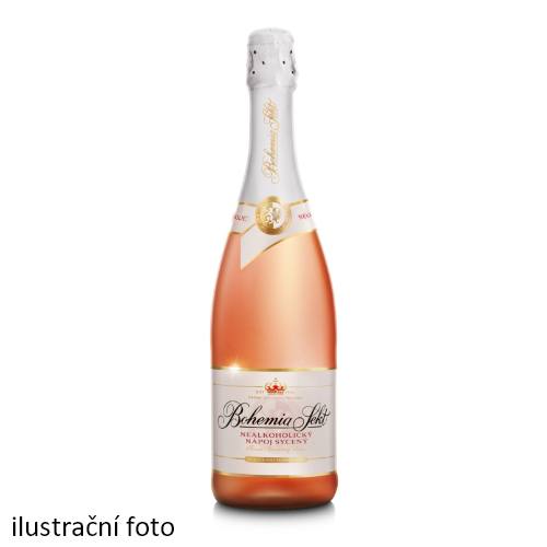 Bohemia Sekt rosé nealkoholický nápoj sycený